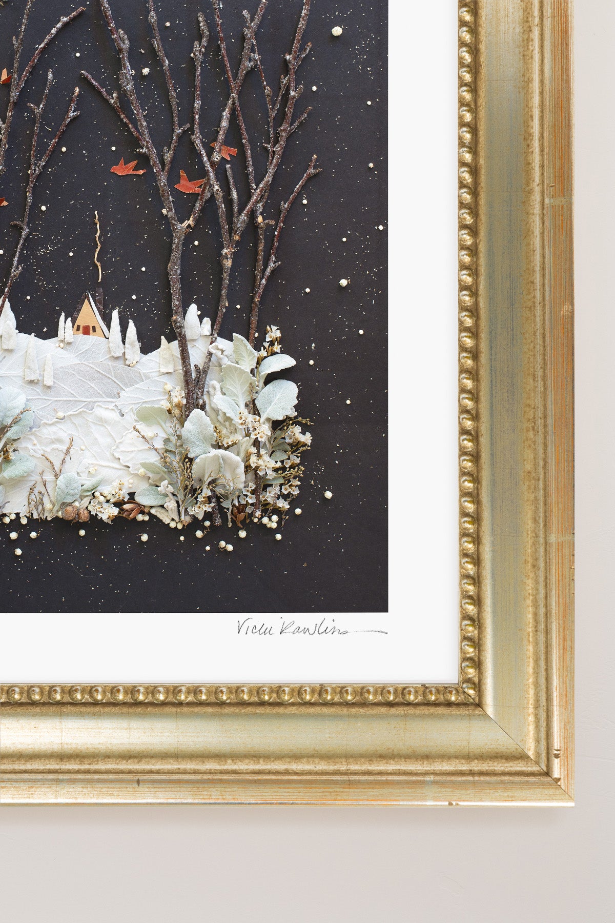 "Flight of the Cardinals" Flower Print