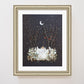 "Flight of the Cardinals" Flower Print