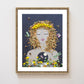 "Flower Child" Flower Print