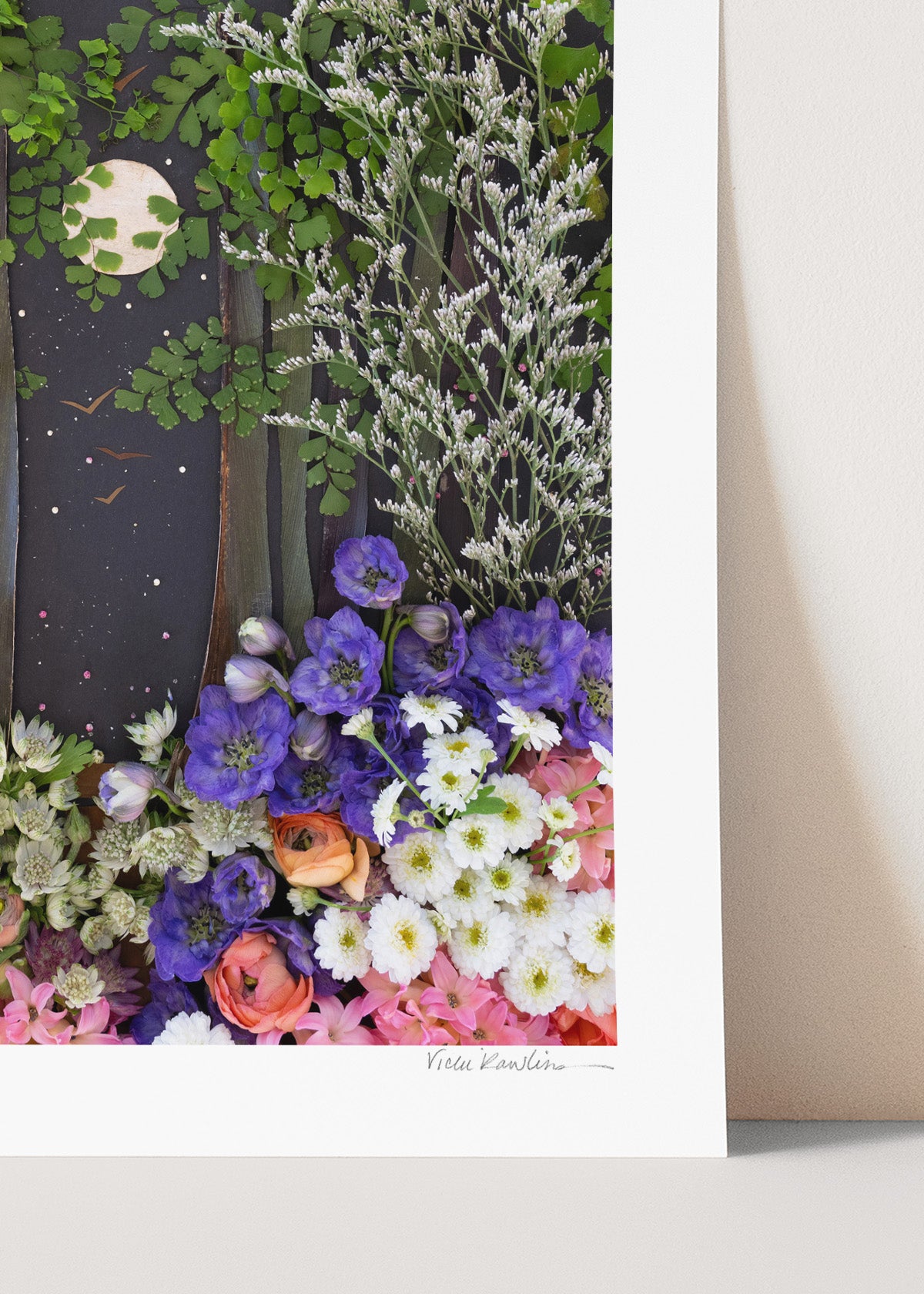 "Flower Moon" Flower Print