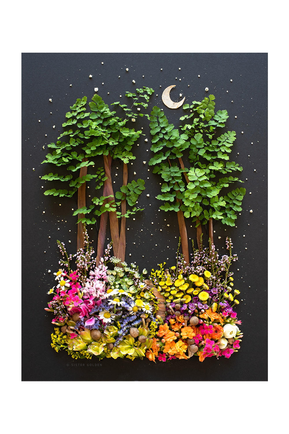 "Forest Bathing" Flower Print