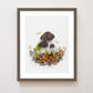 "Forest Floor" Flower Print