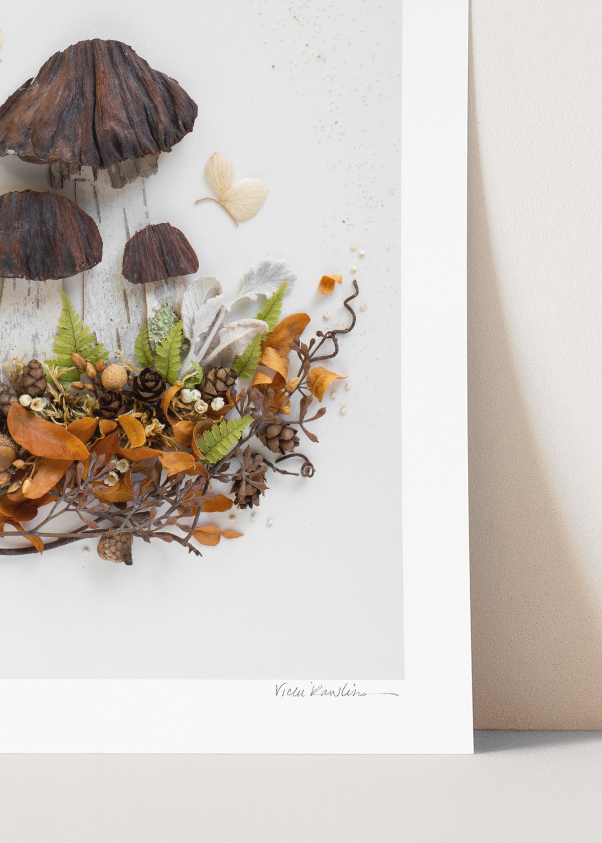 "Forest Floor" Flower Print