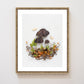 "Forest Floor" Flower Print
