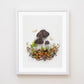 "Forest Floor" Flower Print
