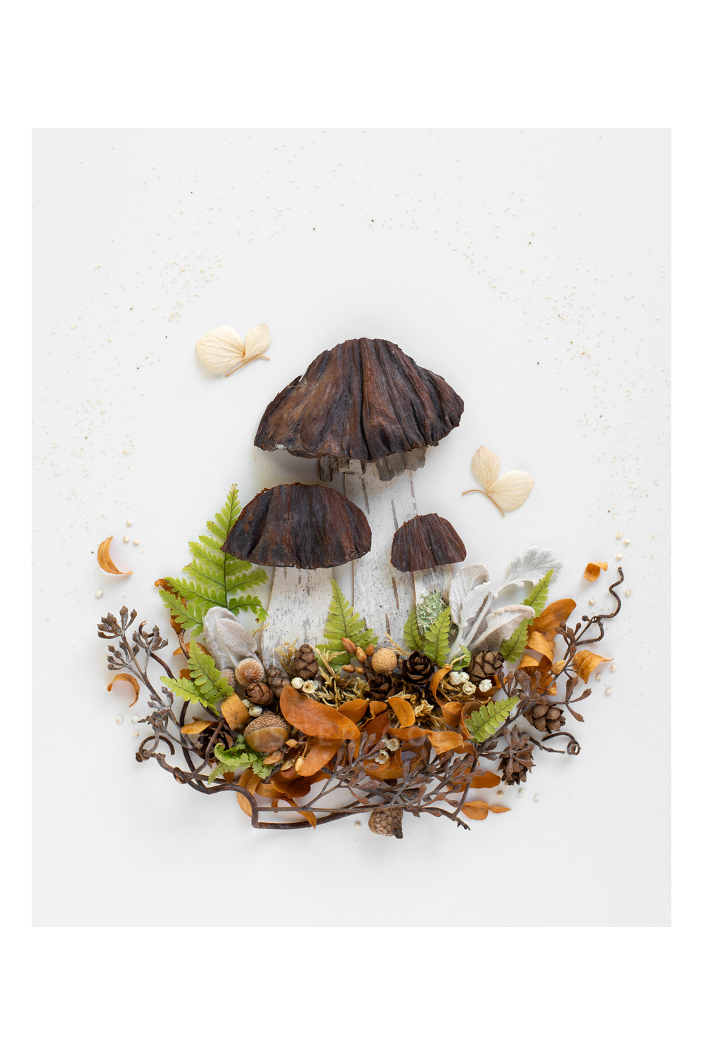 "Forest Floor" Flower Print