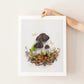 "Forest Floor" Flower Print