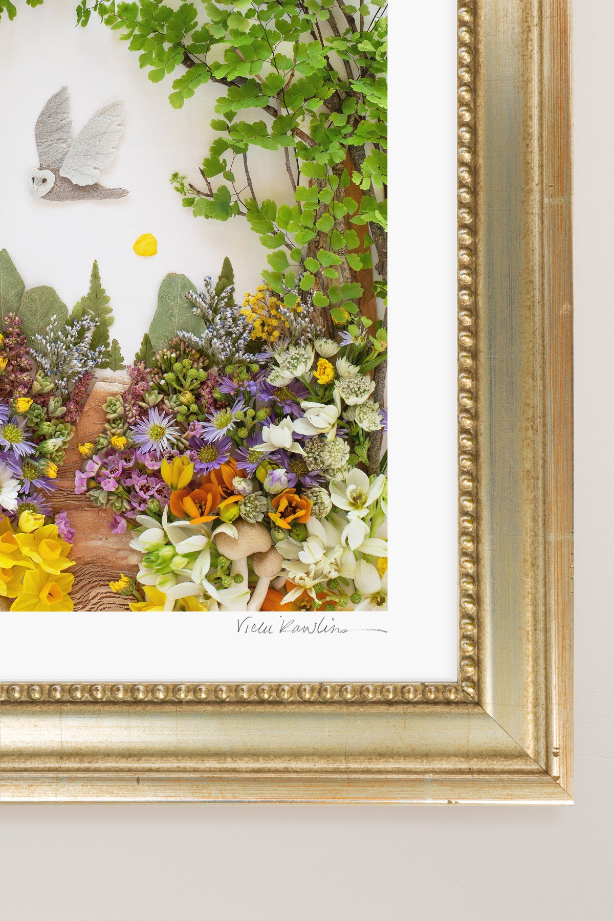 "Free to Fly" Flower Print
