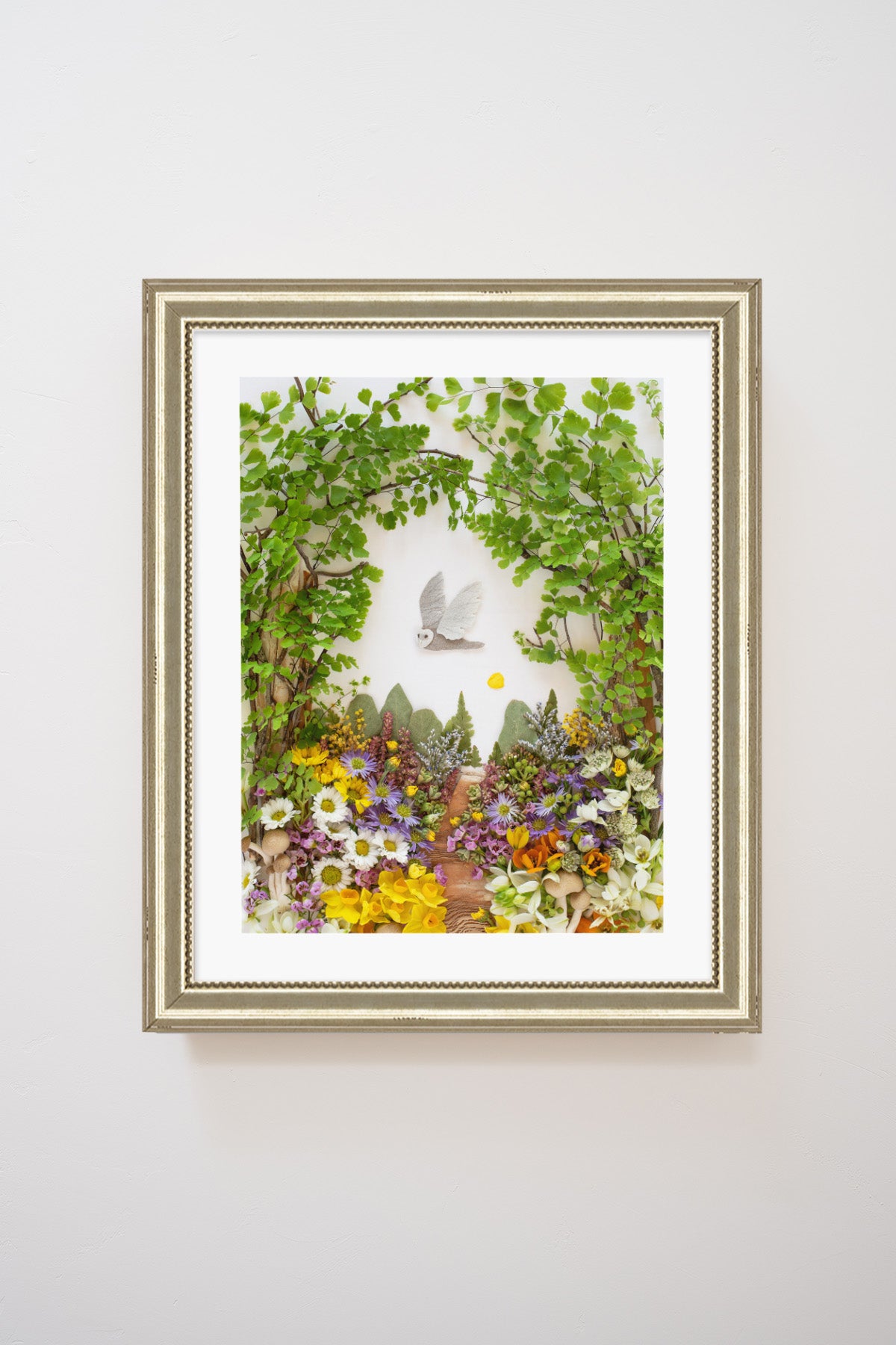 "Free to Fly" Flower Print