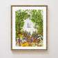 "Free to Fly" Flower Print
