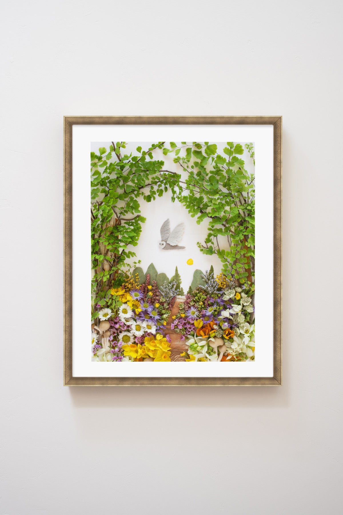 "Free to Fly" Flower Print
