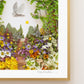 "Free to Fly" Flower Print