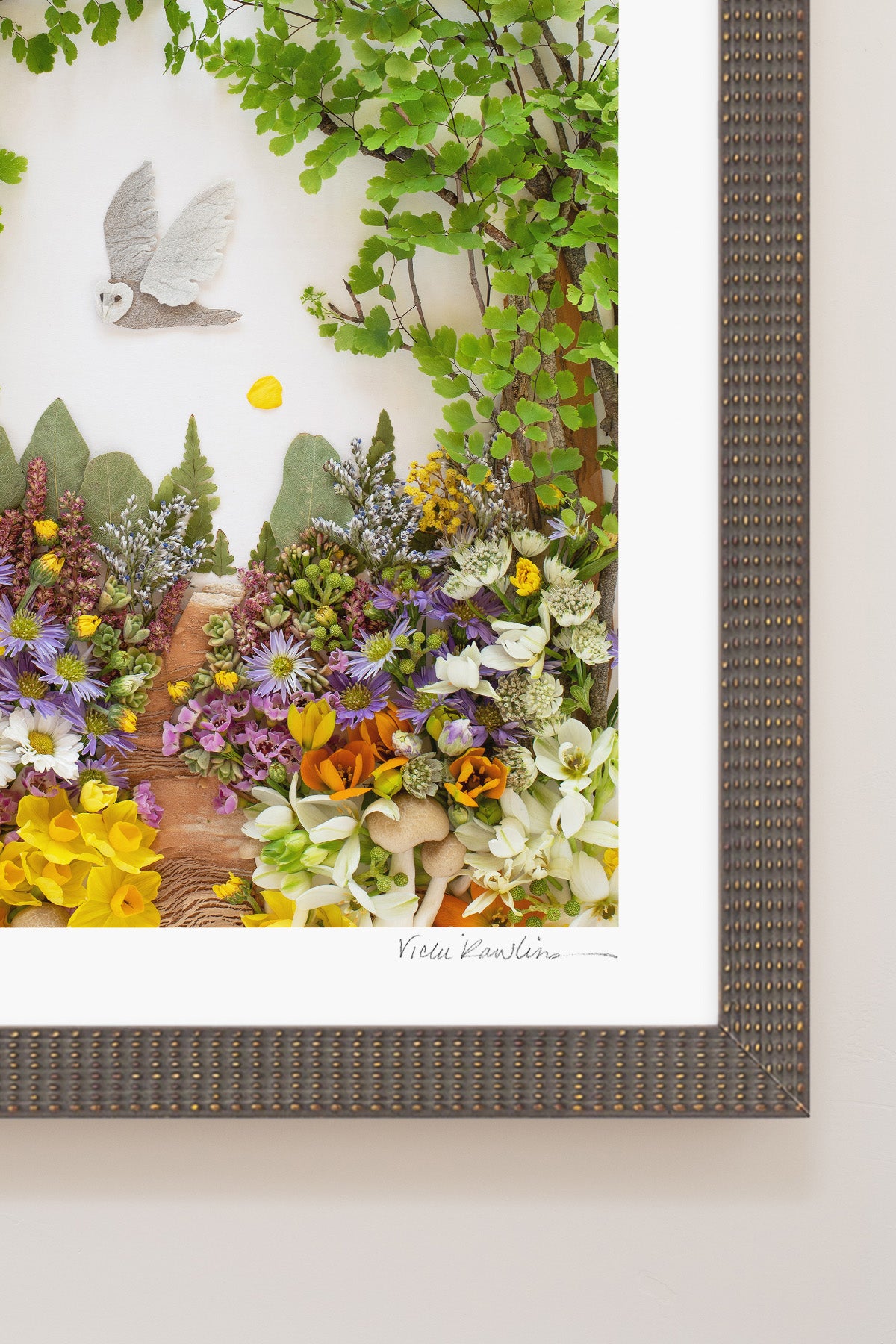 "Free to Fly" Flower Print