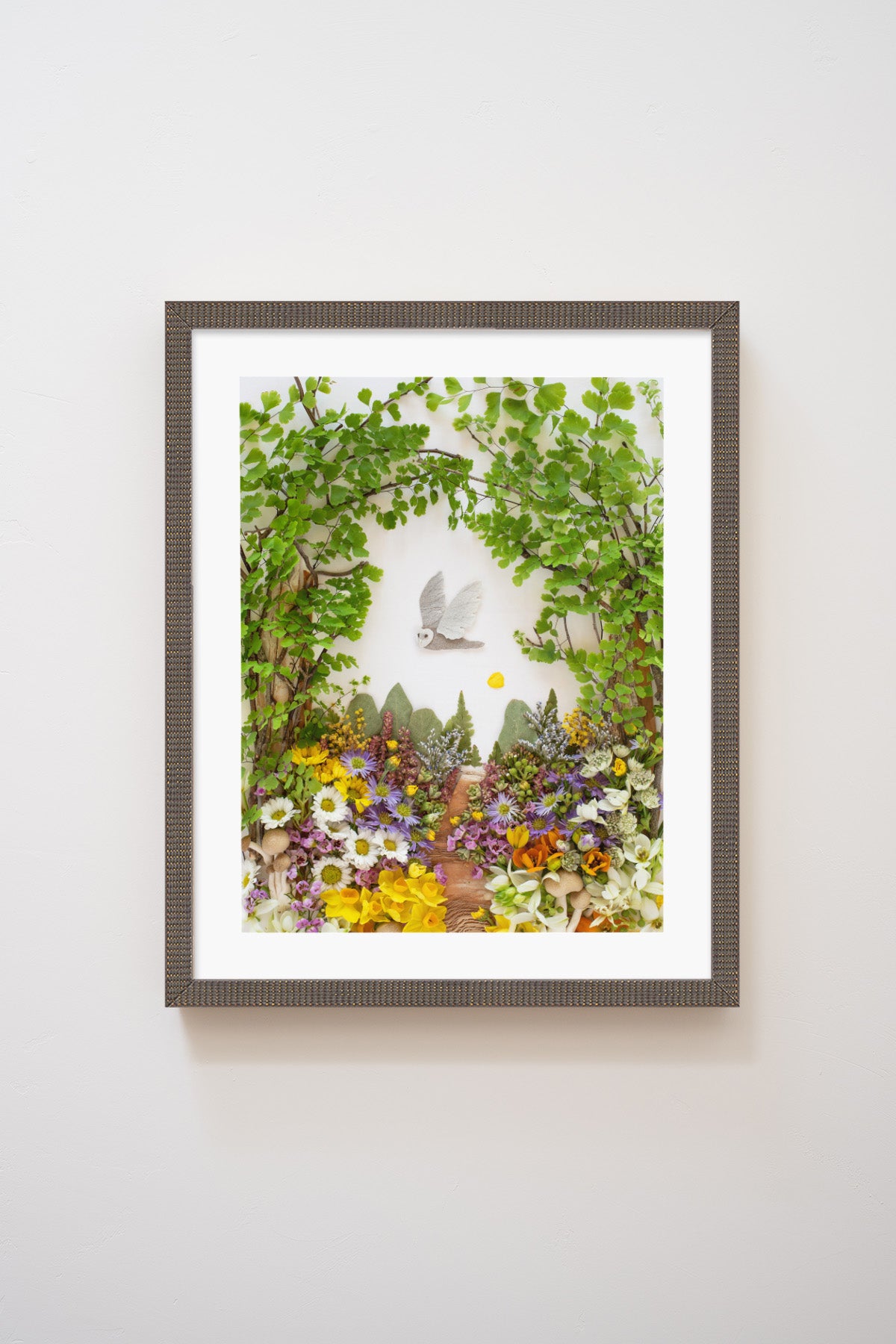 "Free to Fly" Flower Print
