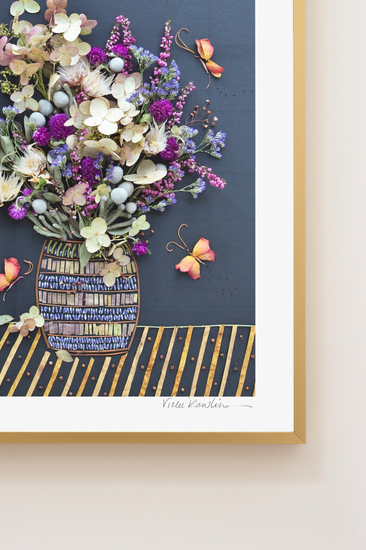 "Gather" Flower Print