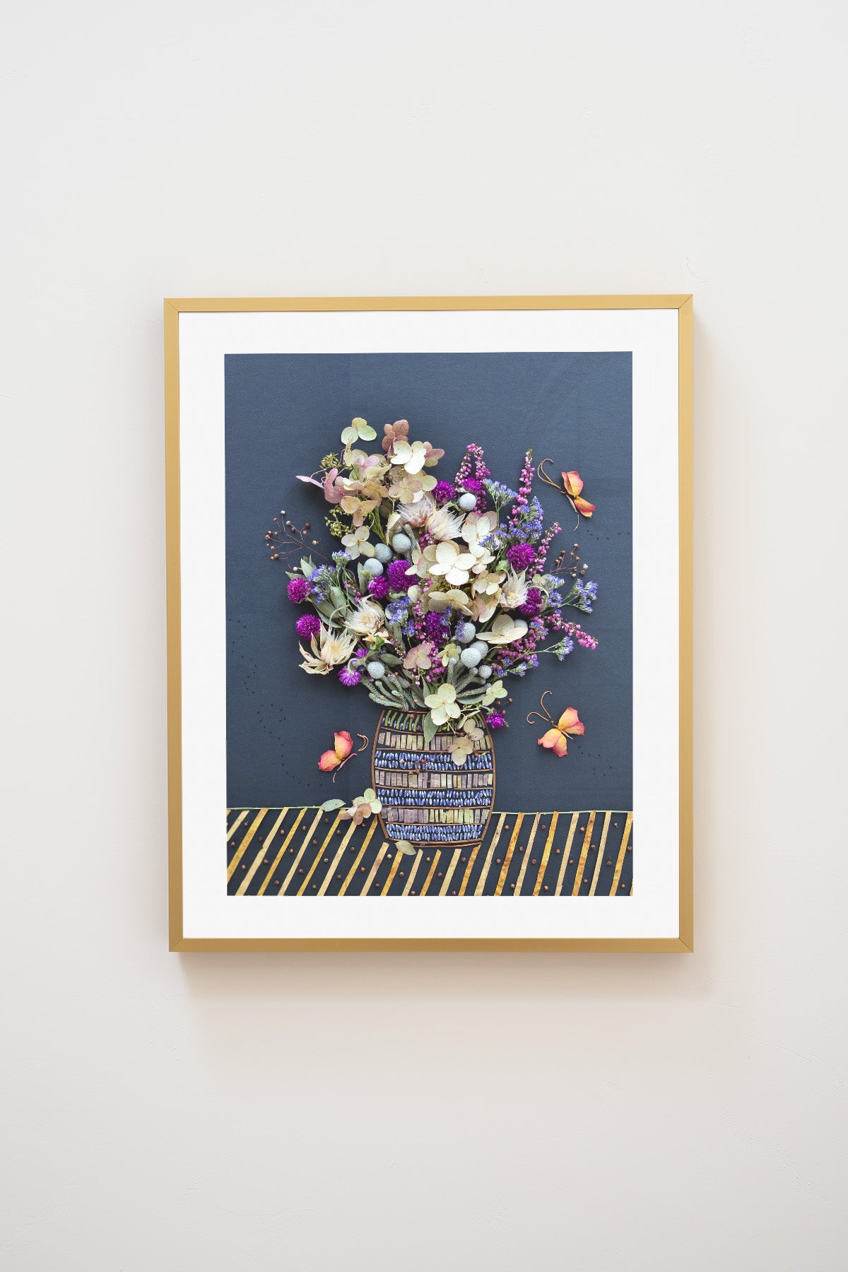 "Gather" Flower Print