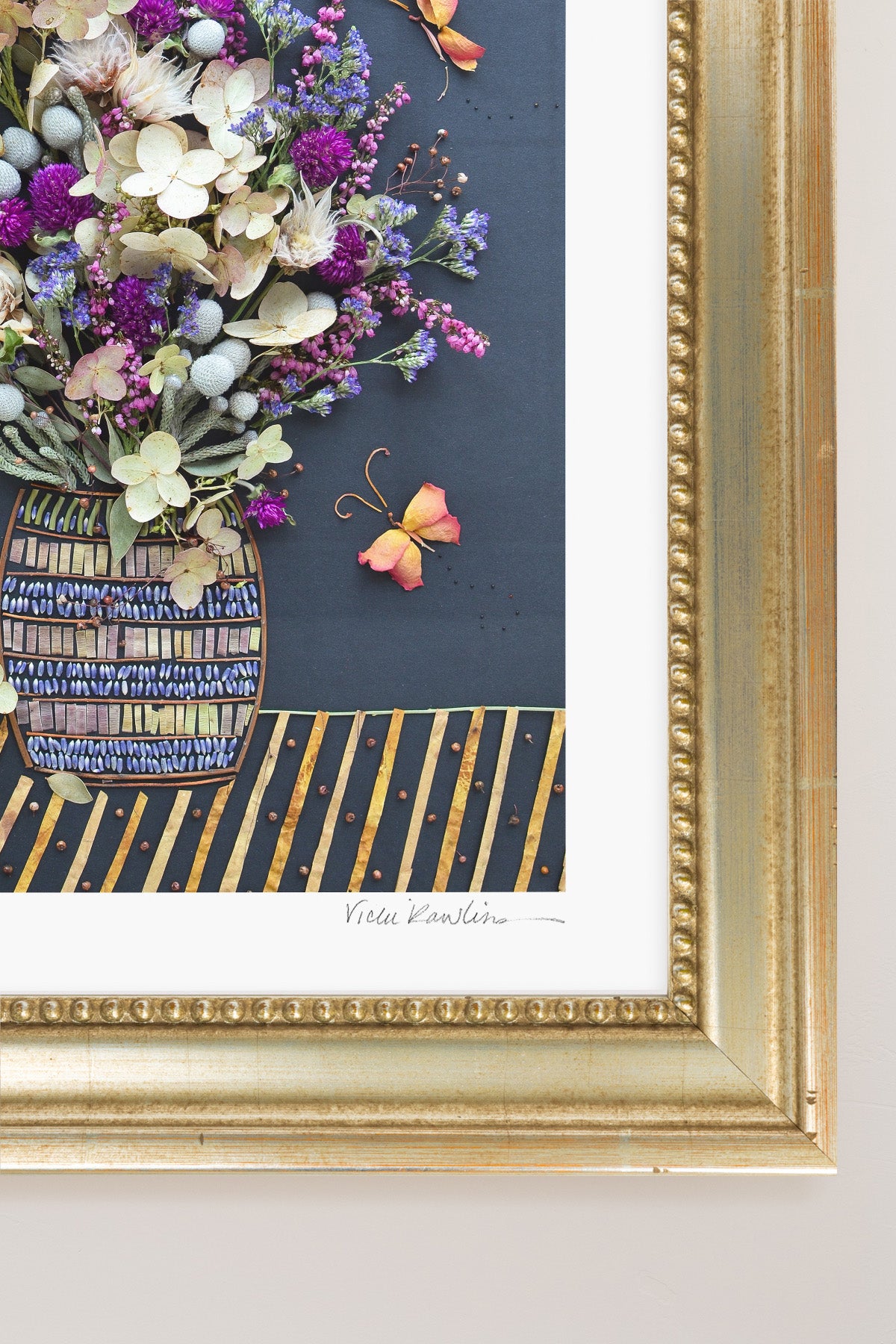 "Gather" Flower Print
