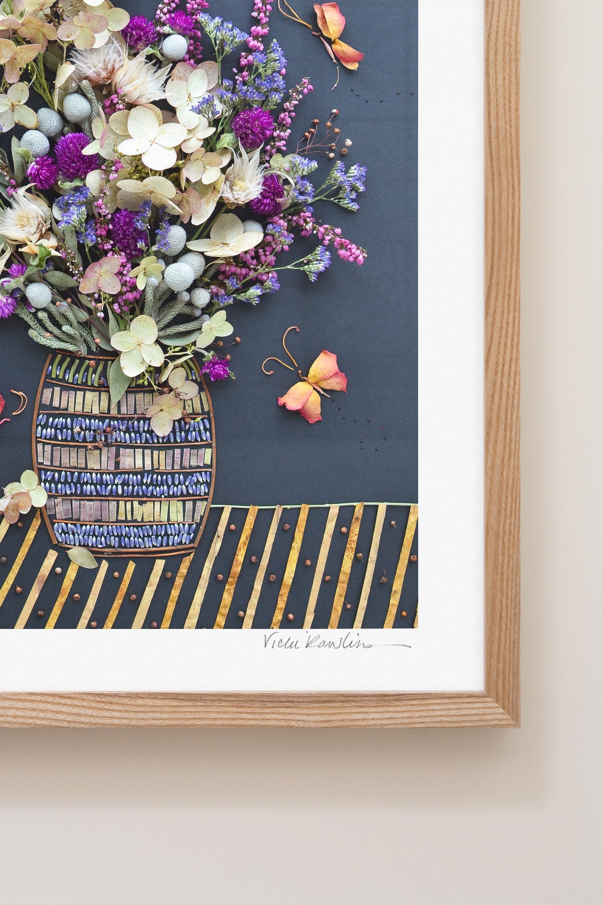 "Gather" Flower Print