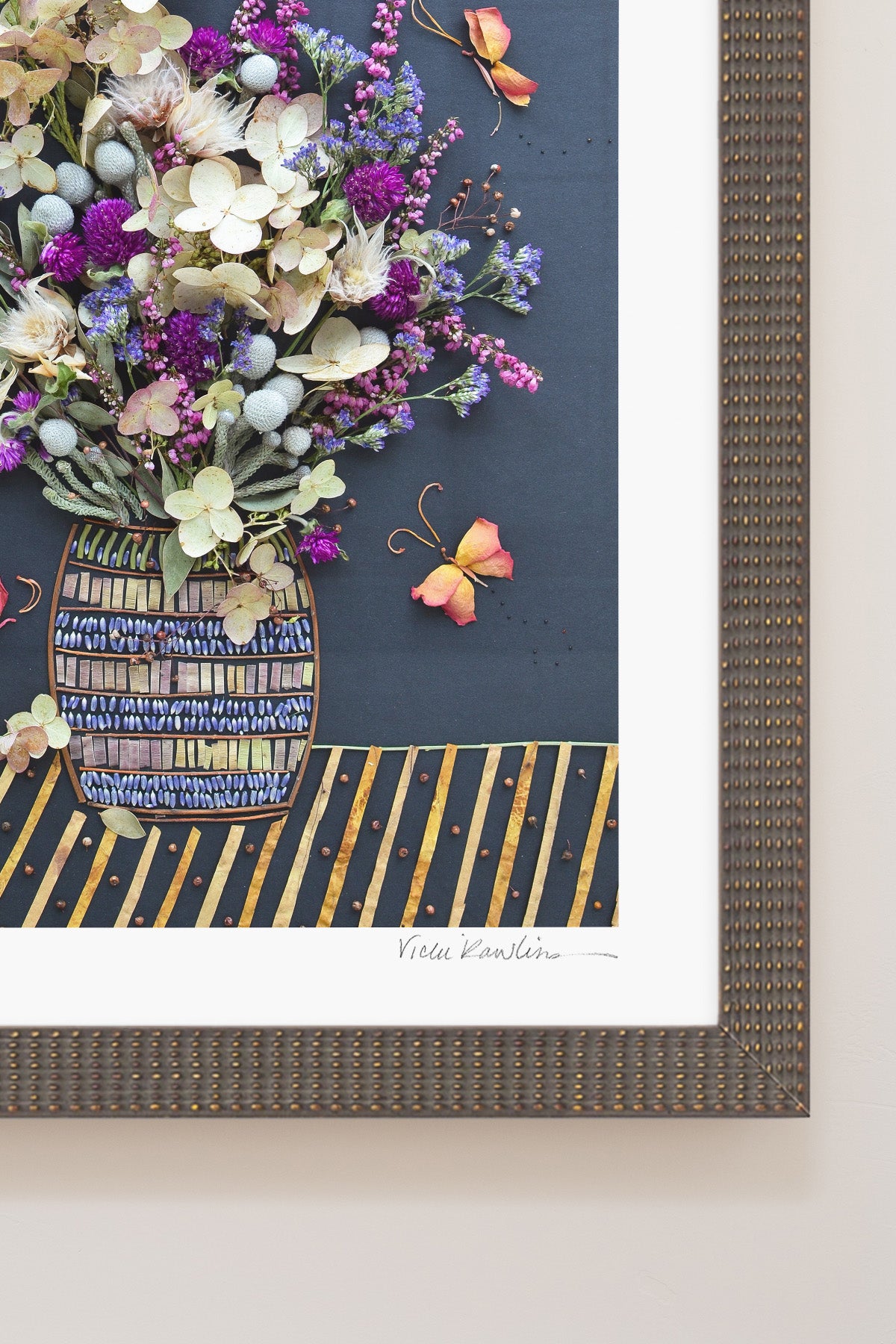 "Gather" Flower Print