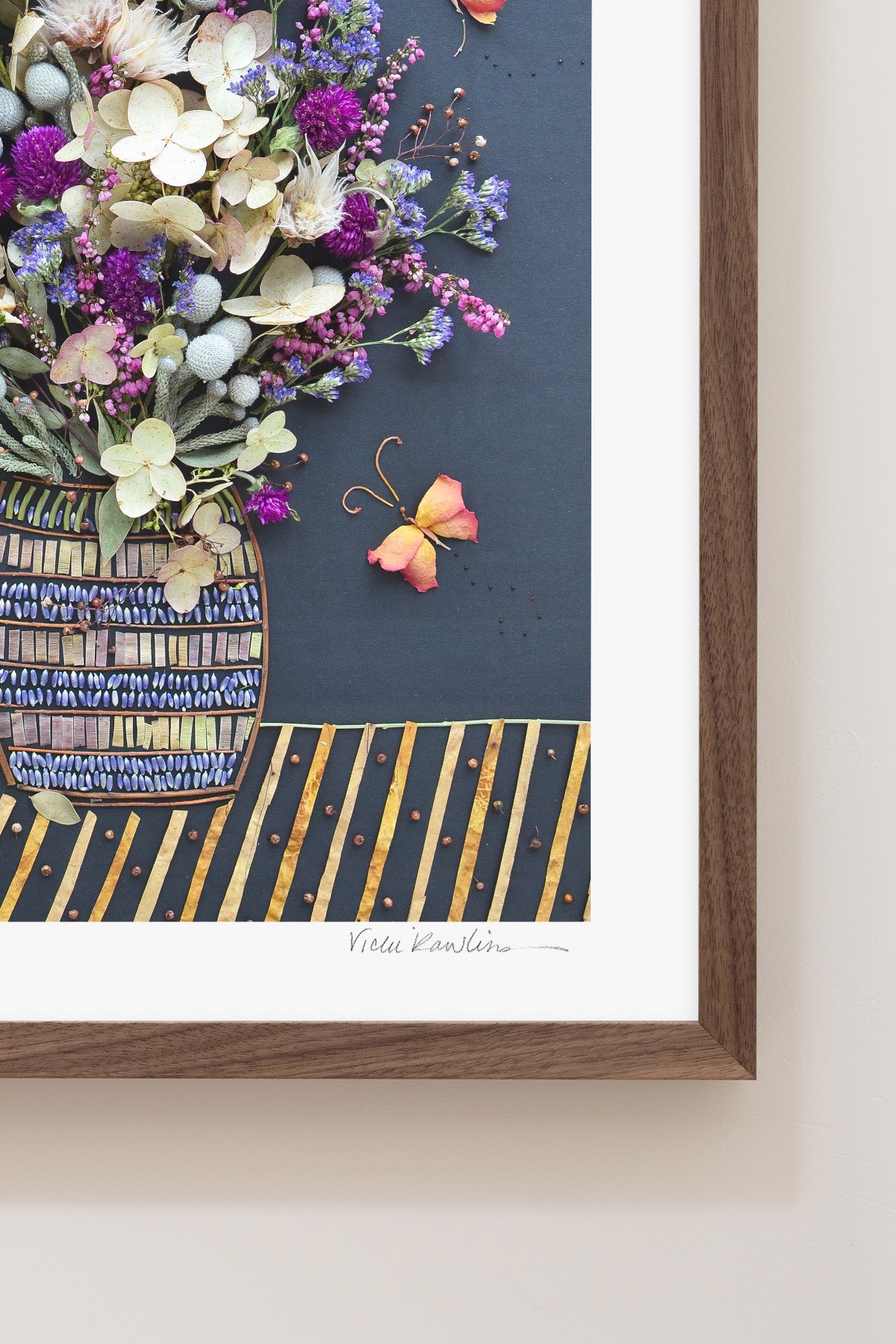 "Gather" Flower Print
