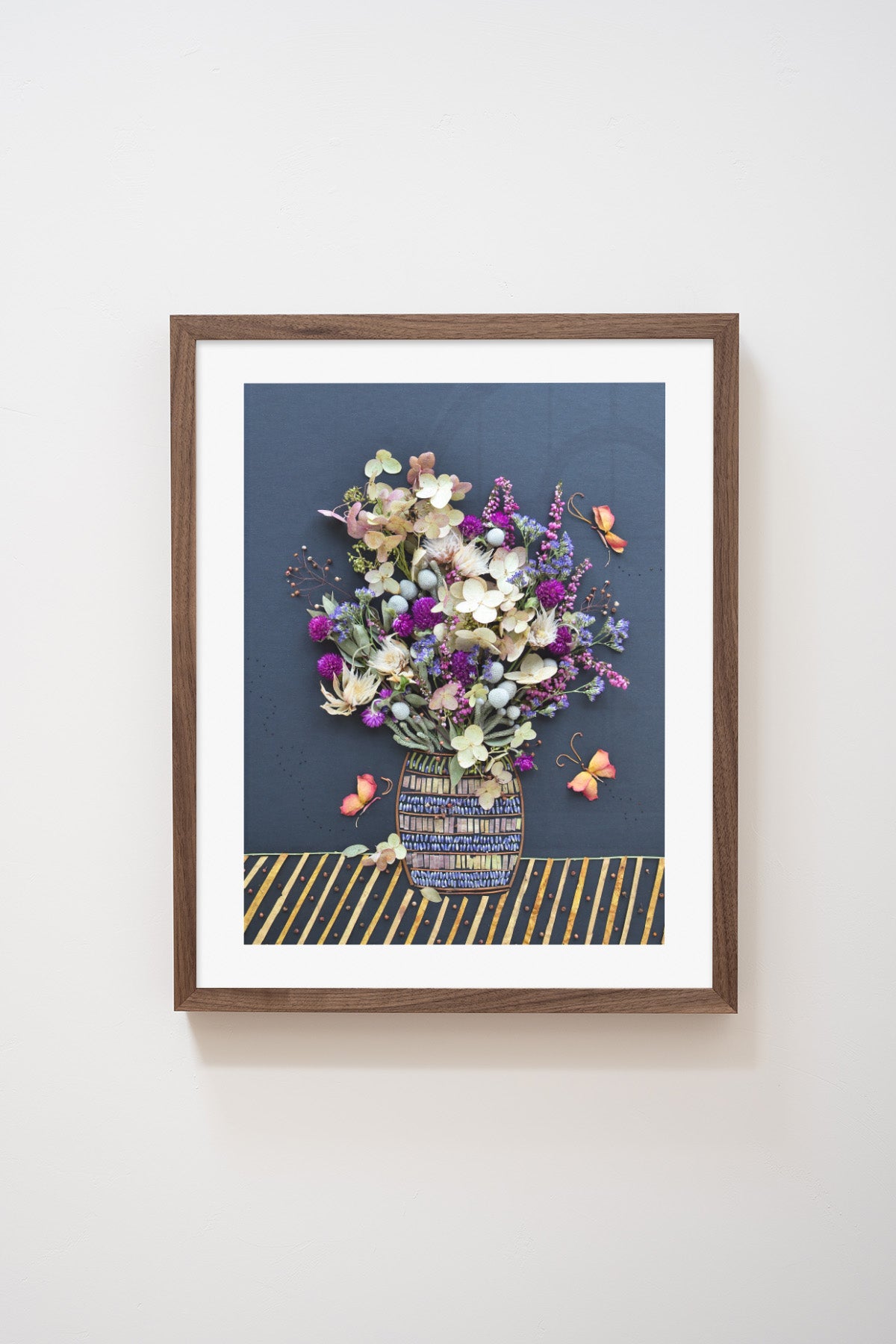 "Gather" Flower Print