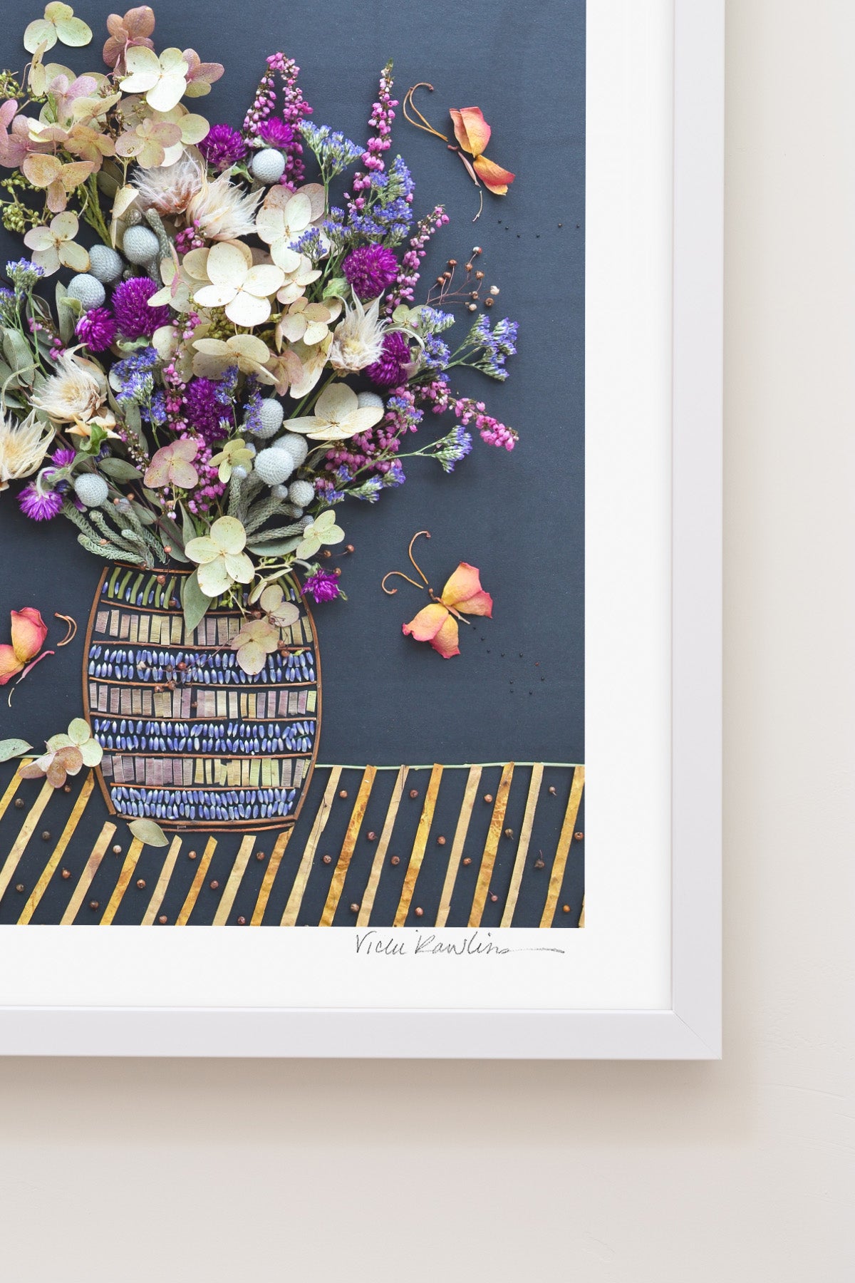 "Gather" Flower Print