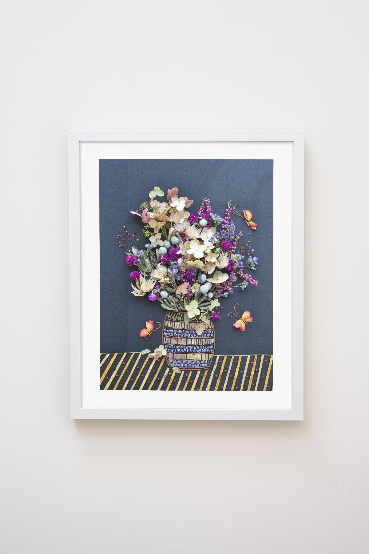 "Gather" Flower Print