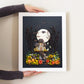 "Ghost Manor" Flower Print