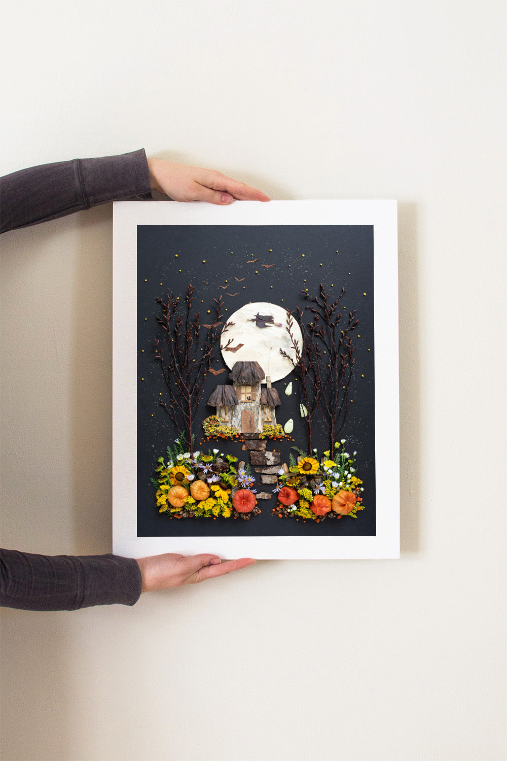 "Ghost Manor" Flower Print