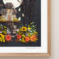 "Ghost Manor" Flower Print