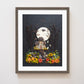 "Ghost Manor" Flower Print