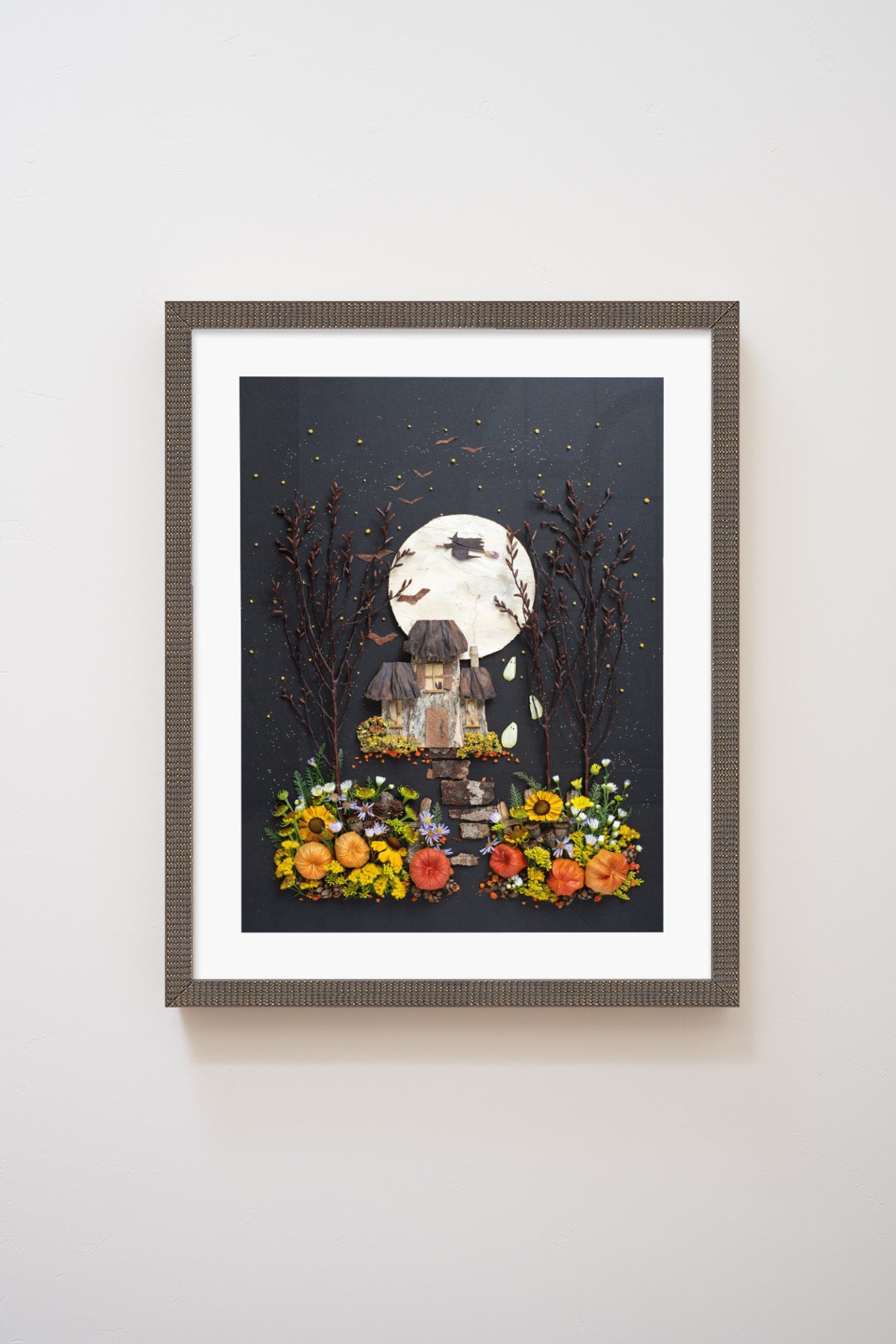 "Ghost Manor" Flower Print