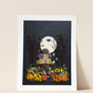 "Ghost Manor" Flower Print