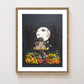 "Ghost Manor" Flower Print
