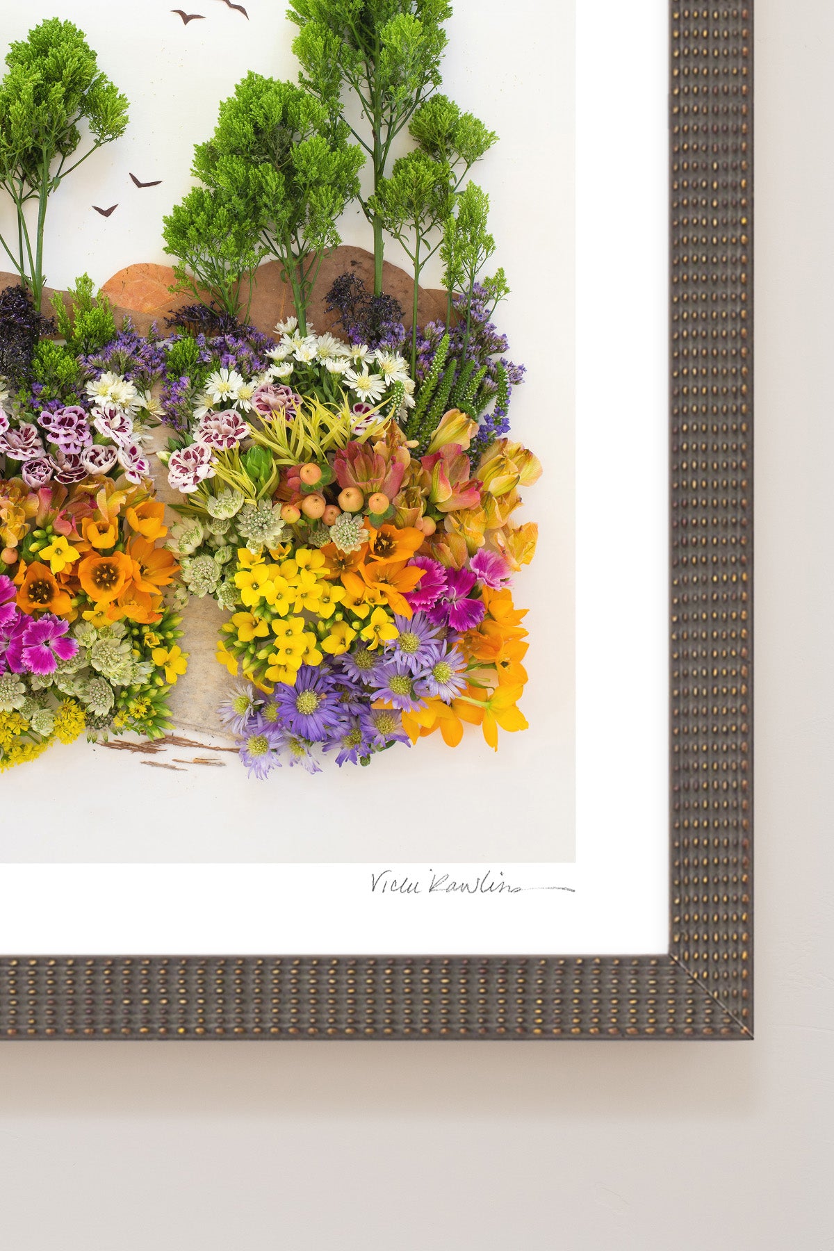 "Golden Hour" Flower Print