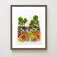 "Golden Hour" Flower Print