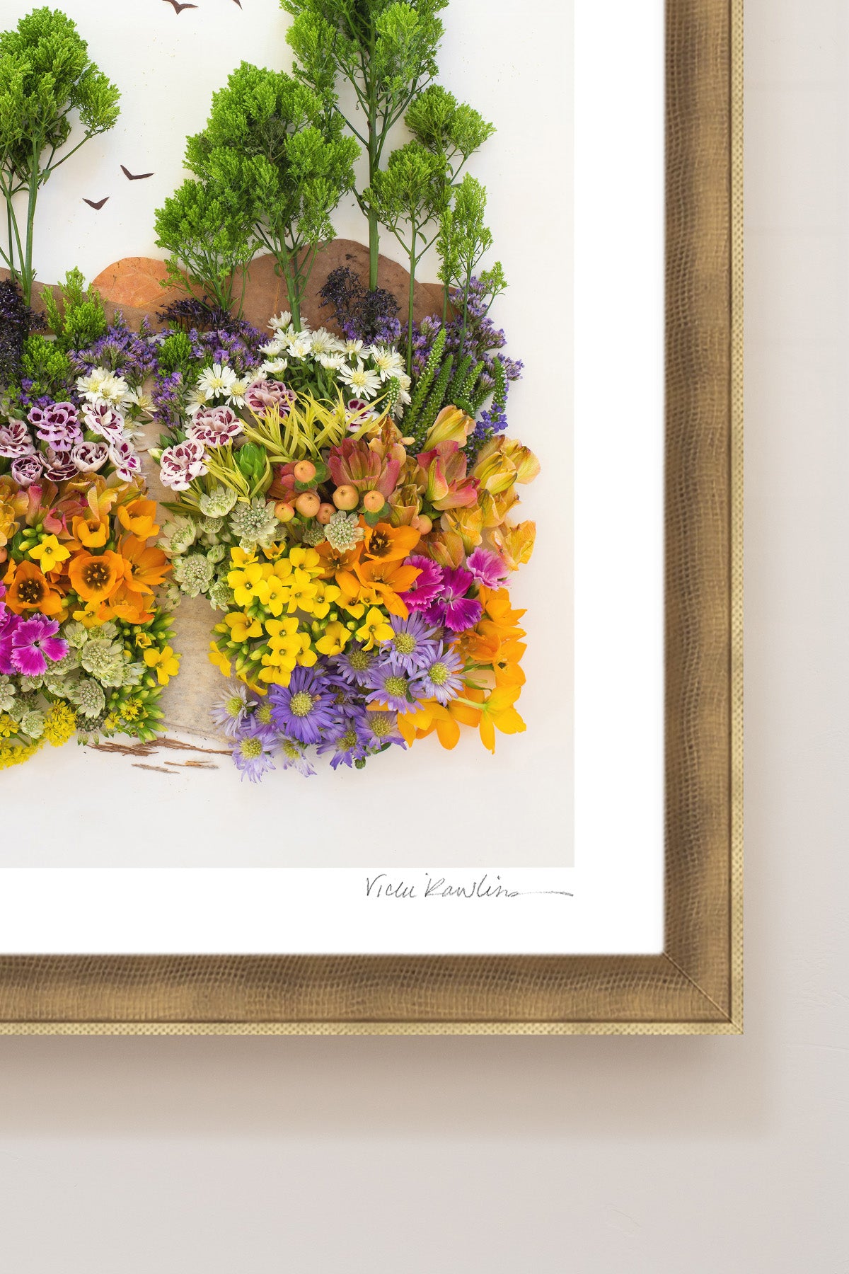 "Golden Hour" Flower Print
