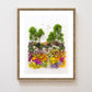 "Golden Hour" Flower Print