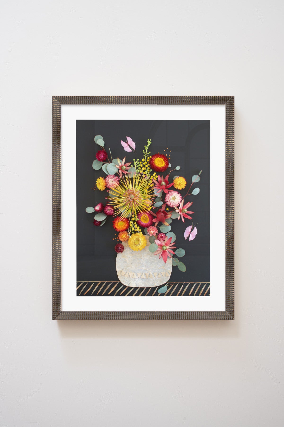 "Goldfinger" Flower Print