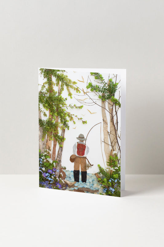 "Gone Fishin'" Greeting Card