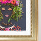 "Grow Good Thoughts" Flower Print