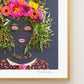"Grow Good Thoughts" Flower Print