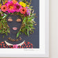 "Grow Good Thoughts" Flower Print