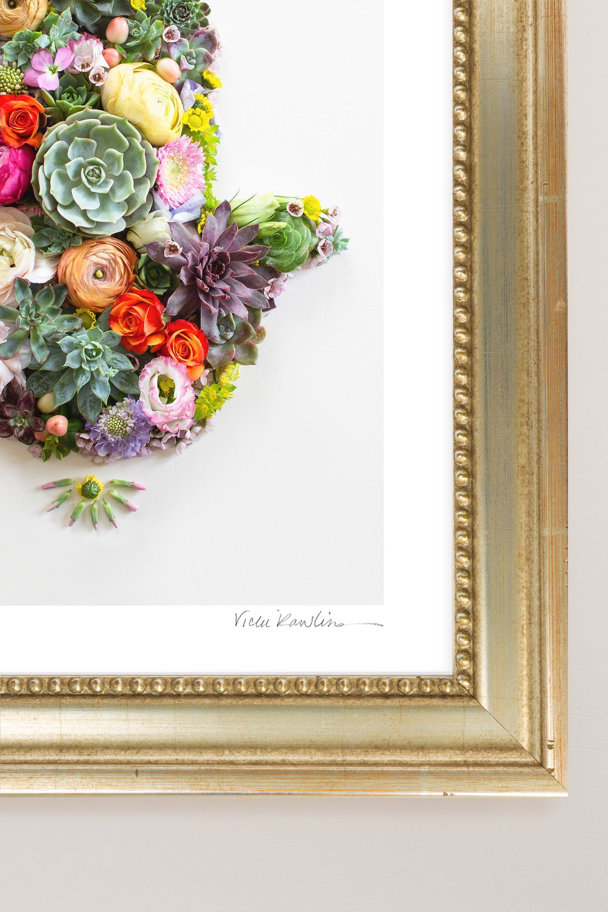 "Hamsa Hand" Flower Print