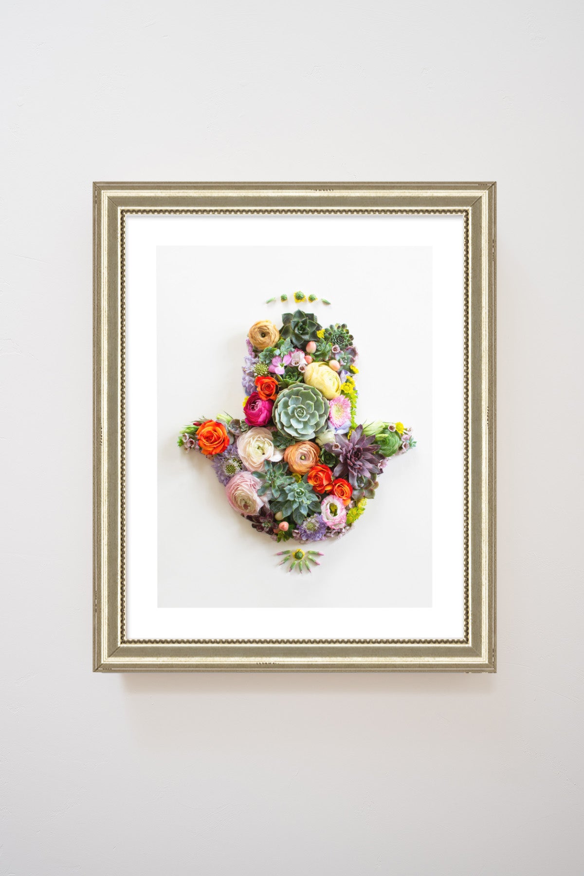 "Hamsa Hand" Flower Print