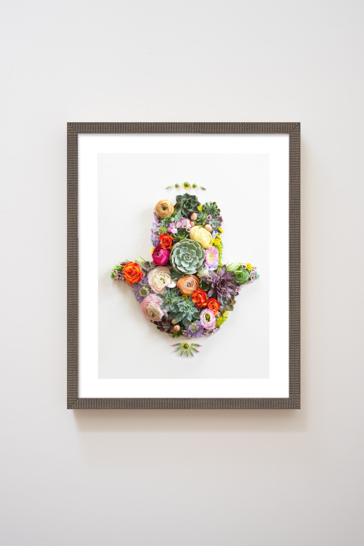 "Hamsa Hand" Flower Print