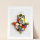 "Hamsa Hand" Flower Print (Unframed) - Sister Golden