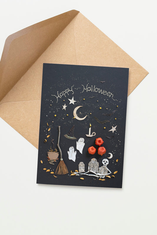 "Happy Halloween" Greeting Card