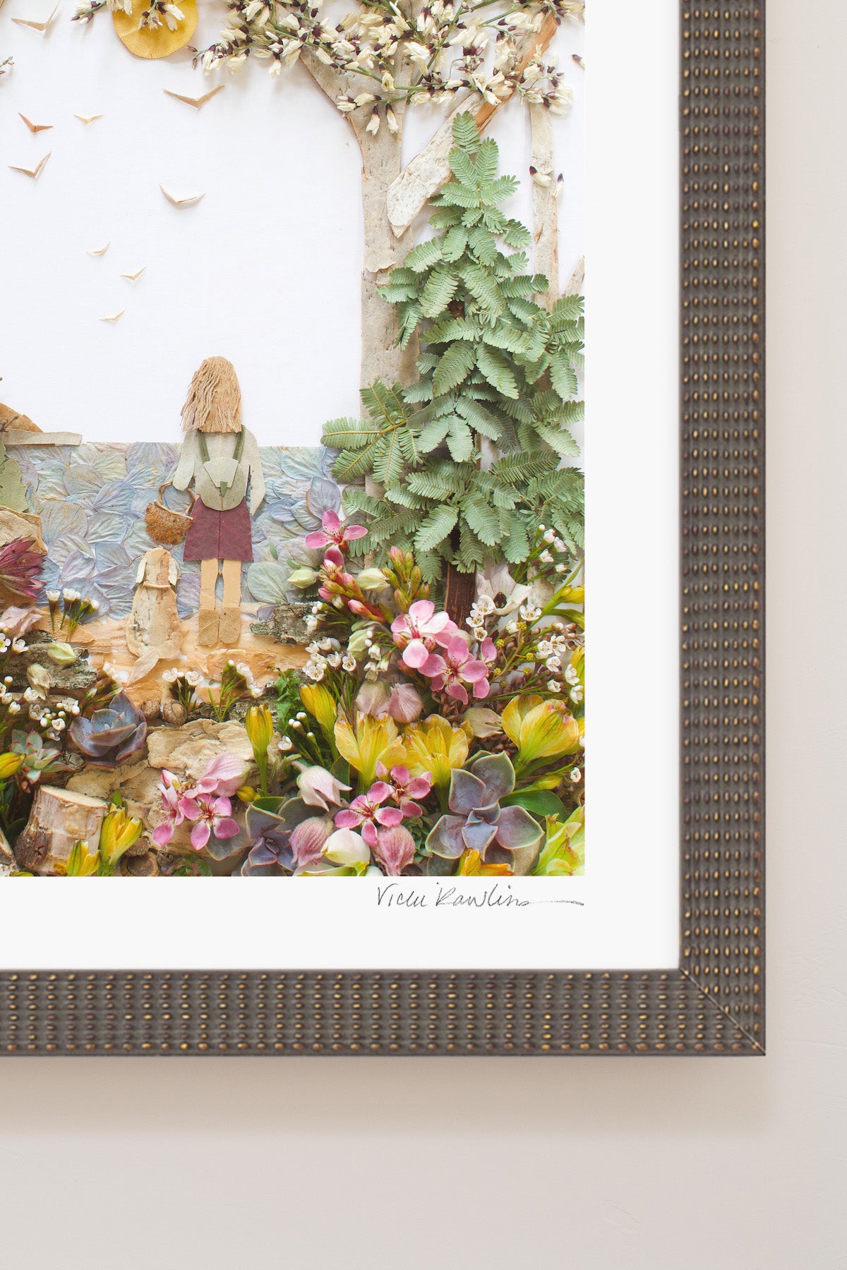 "Happy Place" Flower Print