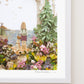 "Happy Place" Flower Print
